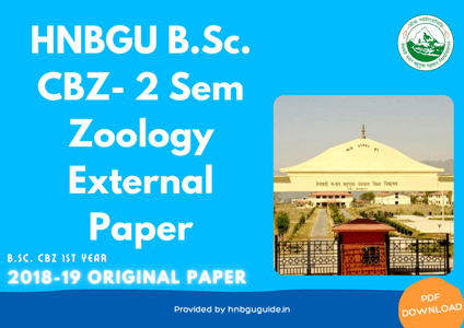 BSc CBZ- Zoology 2nd Sem